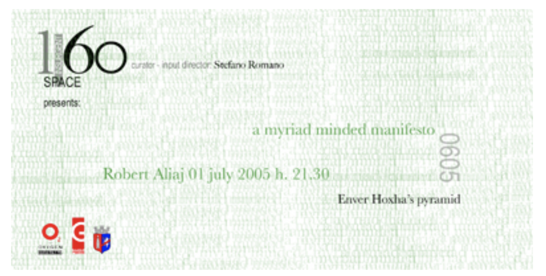 A MIRIAD : MINDED MANIFESTO 2005